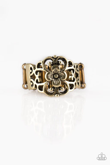 Fanciful Flower Gardens - Brass